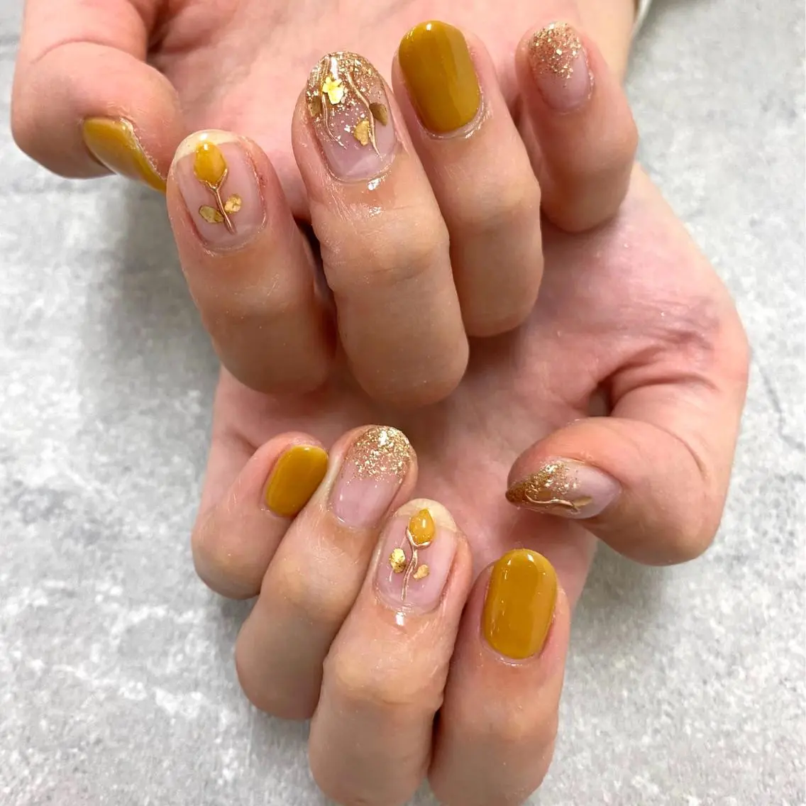 ネイル フットネイル フレンチネイル ジェルネイル ガラスフレンチ グラデーション NUMAZAWA KASUMIのネイルデザイン