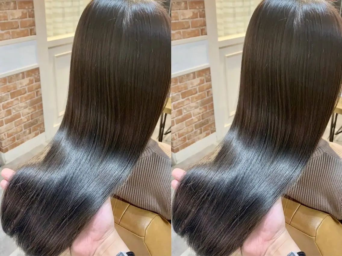 ロング 艶カラー美髪縮毛矯正 /髪質改善✨️ユウキのヘアスタイル