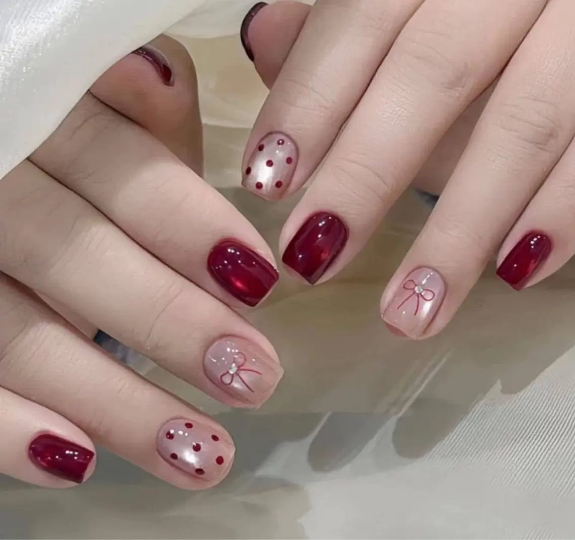 ネイル 🎀PG🩵 ネイルサロンのネイルデザイン
