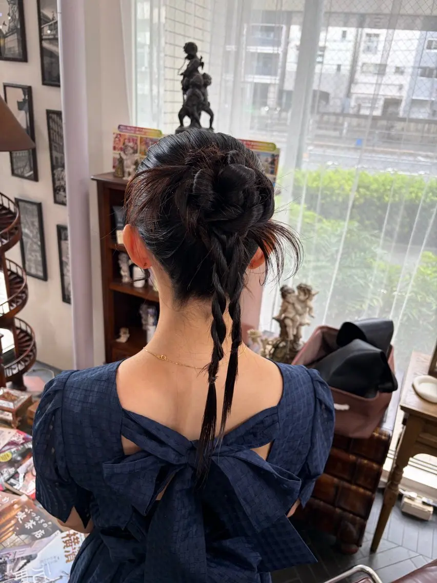 ヘアアレンジ ヘアセット ミホ/ 元町中華街のヘアスタイル