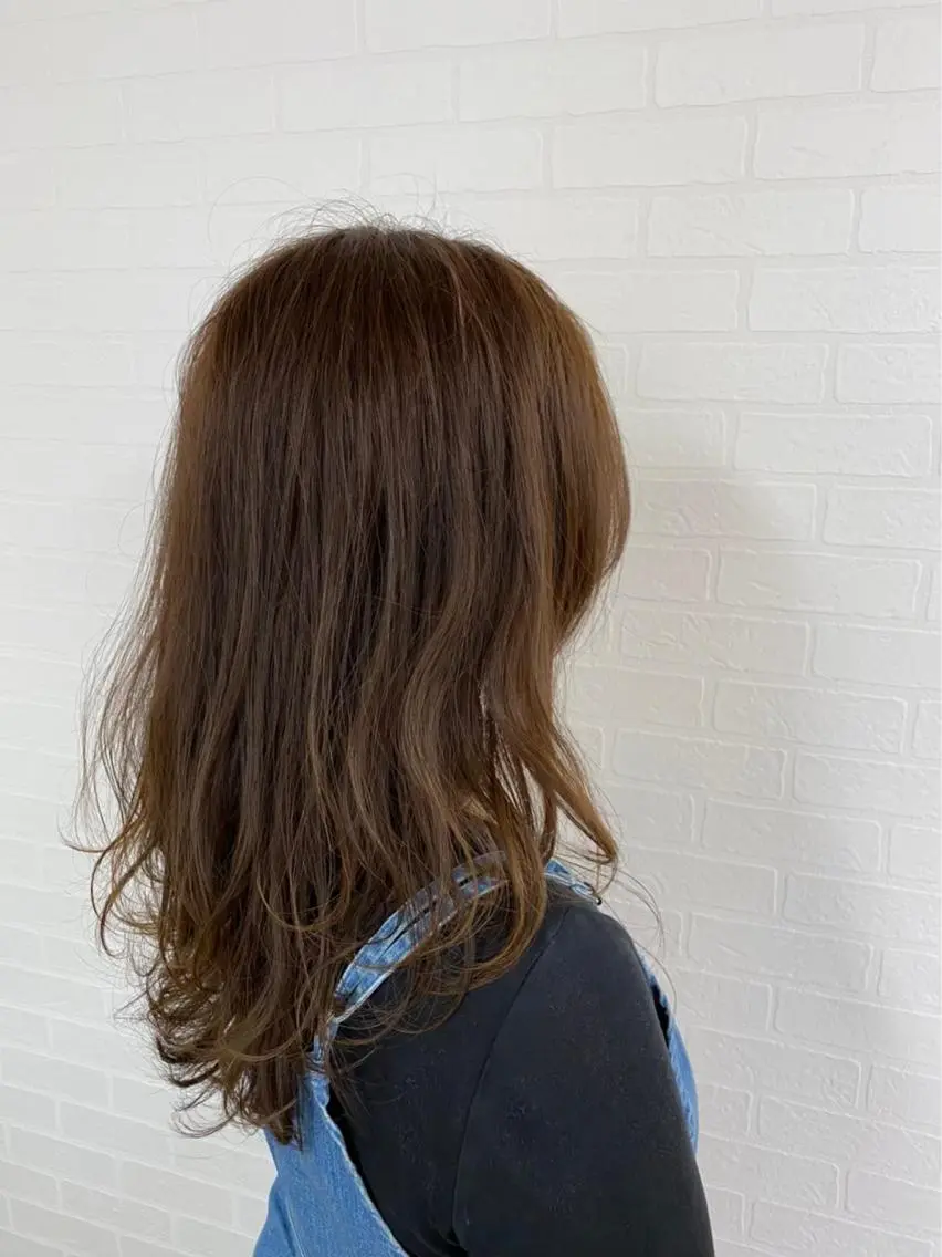 似合わせカット+ナチュラルカラー¥9900の写真