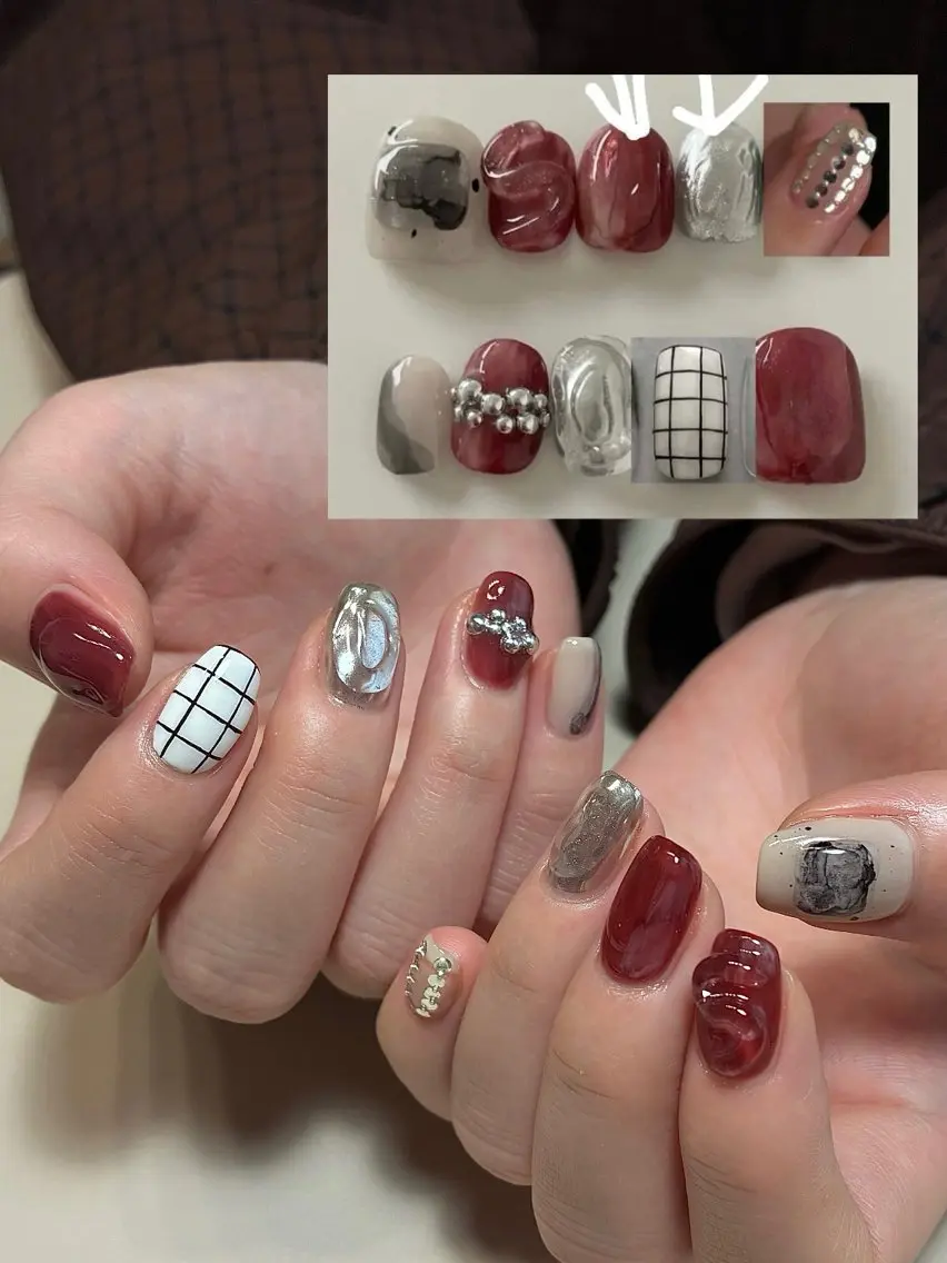 ネイル ハンドネイル nail salon Lipine 新守山のネイルデザイン