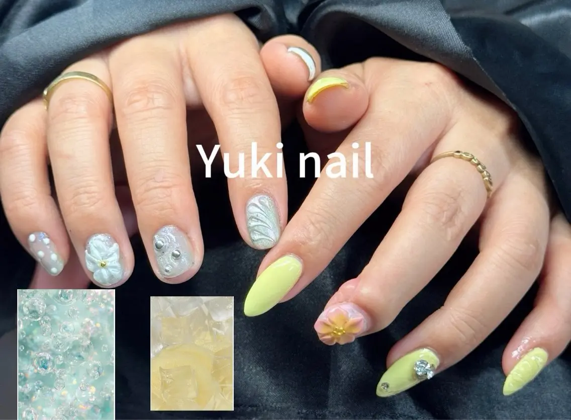 ネイル yukinail 自宅サロンのネイルデザイン