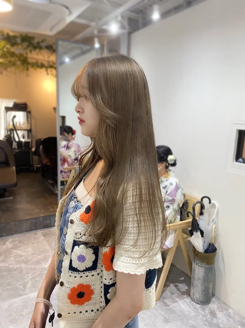 カラー 🌷柔らかクリーミー 🤍kirari🌷のヘアスタイル