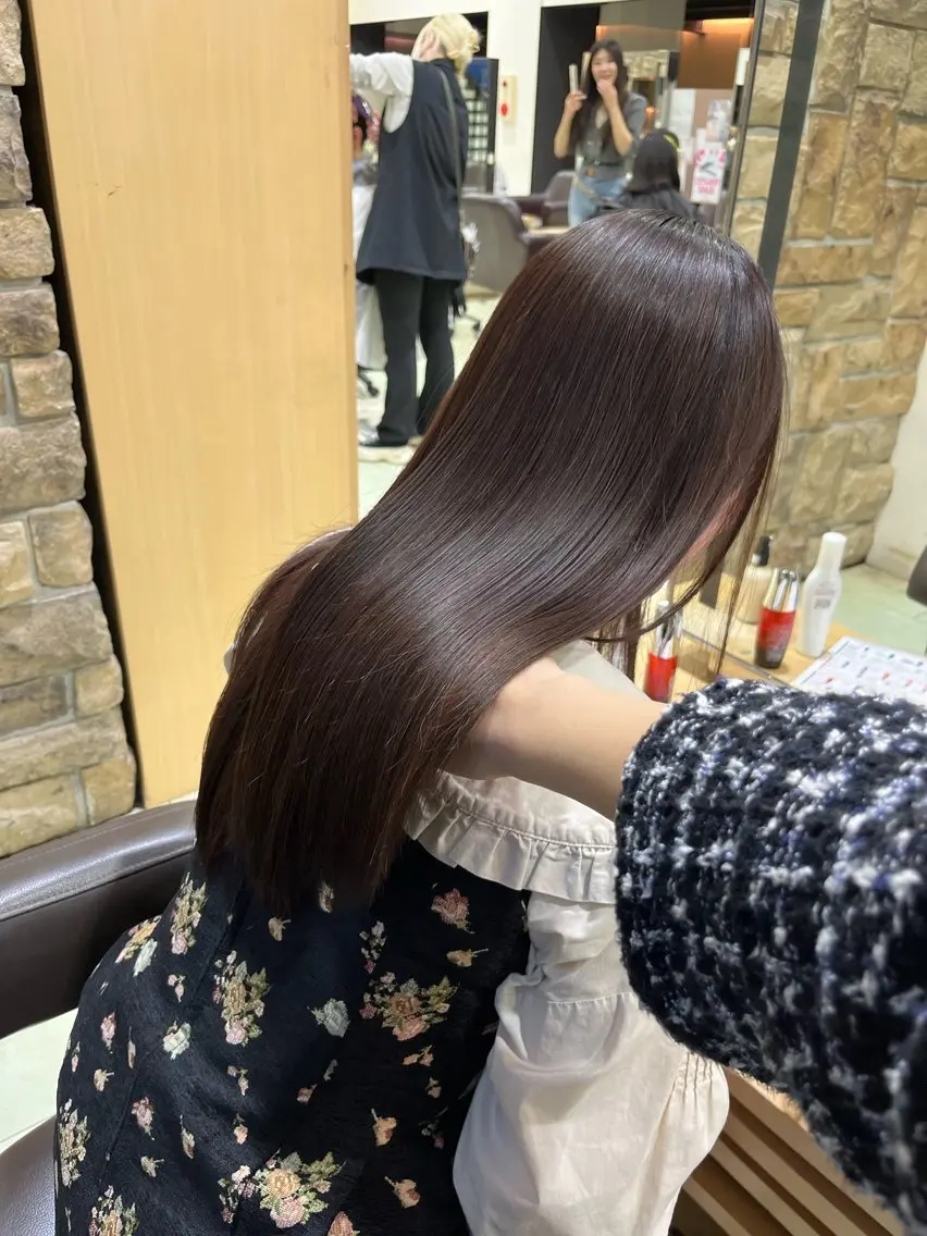 ロング トリートメント ヘアセット/透明感 カラー/あんりんのその他イメージ
