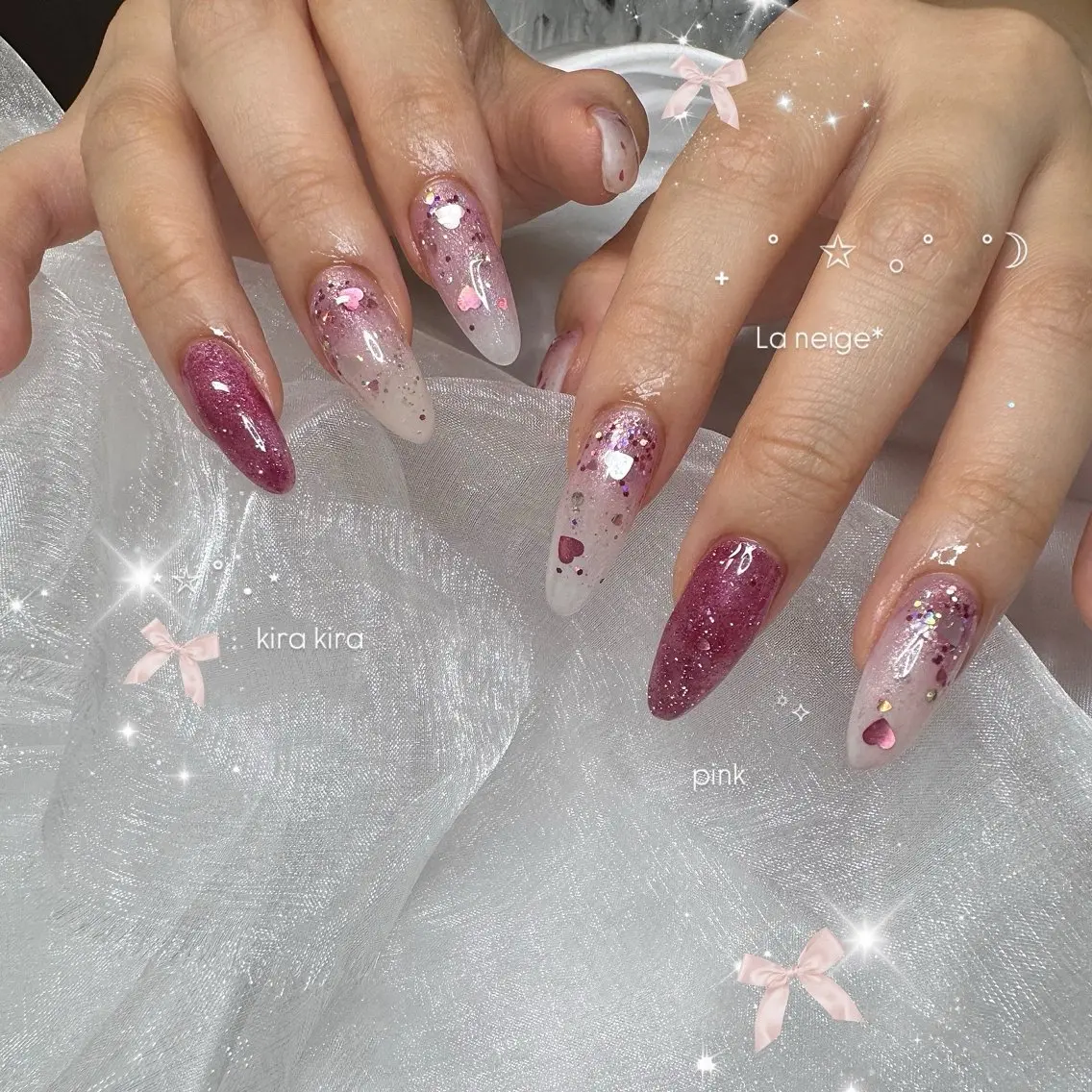 ネイル ハンドネイル La neige* yuki 🐩🌙のネイルデザイン