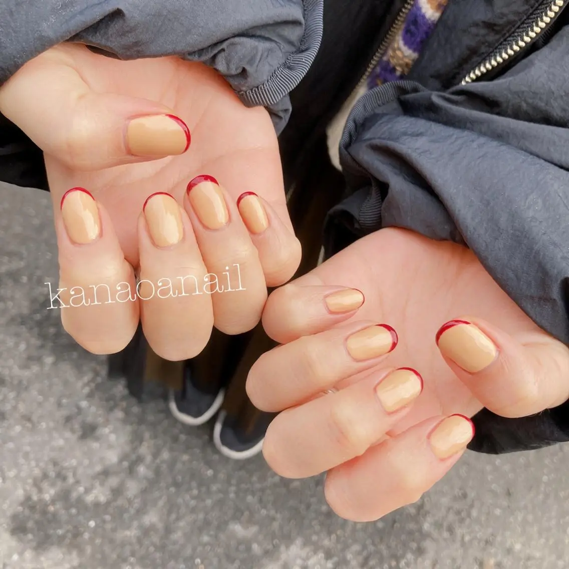 ネイル 地爪育成💅 kanaoanailのネイルデザイン