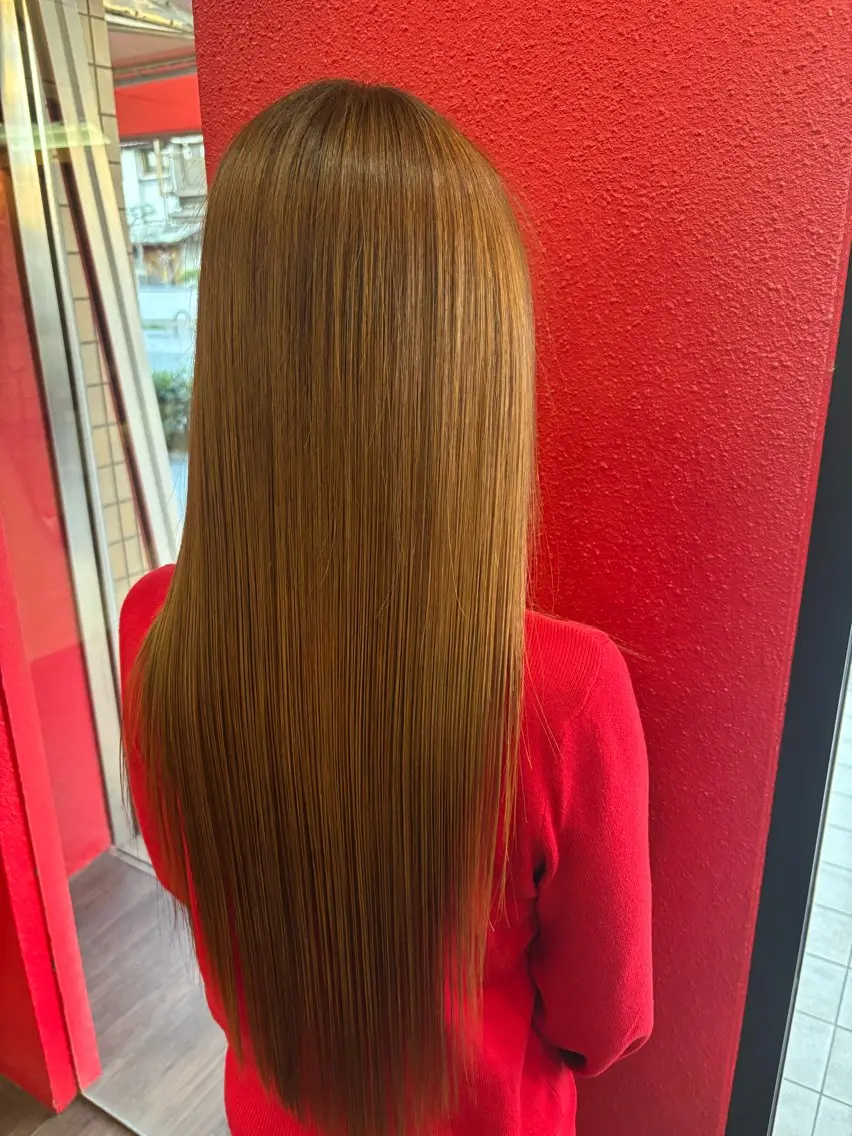ロング パーマ 王様のひげ オウサマノヒゲのヘアスタイル