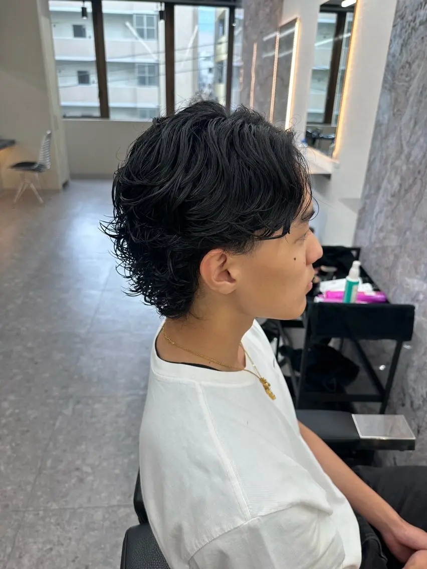 パーマ メンズ 大宮/海外風パーマ 🇺🇸隼也🇪🇸のヘアスタイル