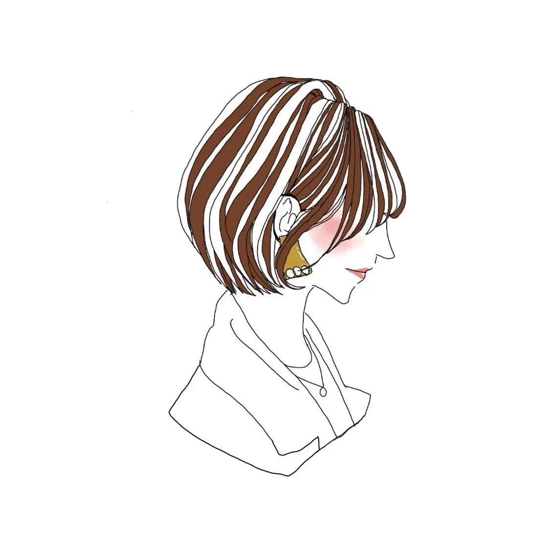 ショート カラー ヘアアレンジ ショートボブ ボブ ショートヘア カット パーマ ヘッドスパ モデルさん募集中IT byALBUM八王子のヘアスタイル