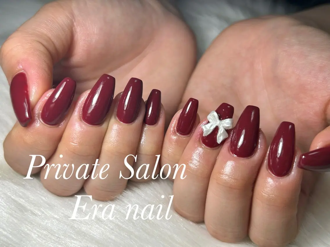 ネイル ワンカラーネイル ハンドネイル Era nailのネイルデザイン