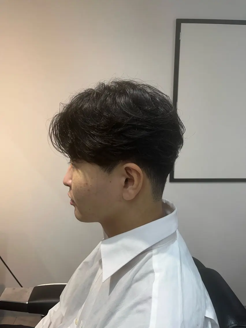メンズ カット パーマ 直毛改善特化美容師/ 大森雄貴のヘアスタイル