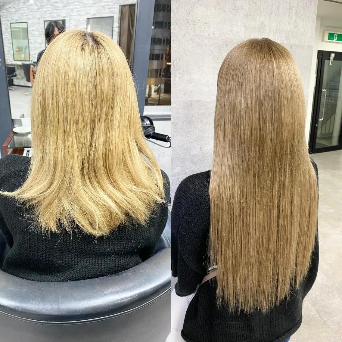 ロング 外れにくいエク💚 EST梅田TAKIのヘアスタイル