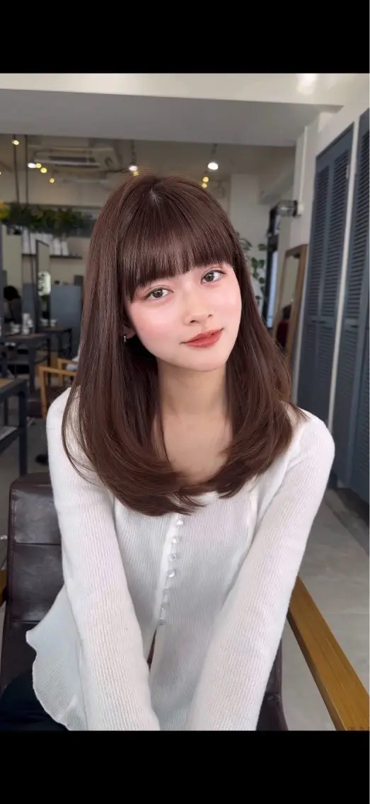 ミディアム 🤎レイヤー艶カラー /AYAME🤎のヘアスタイル