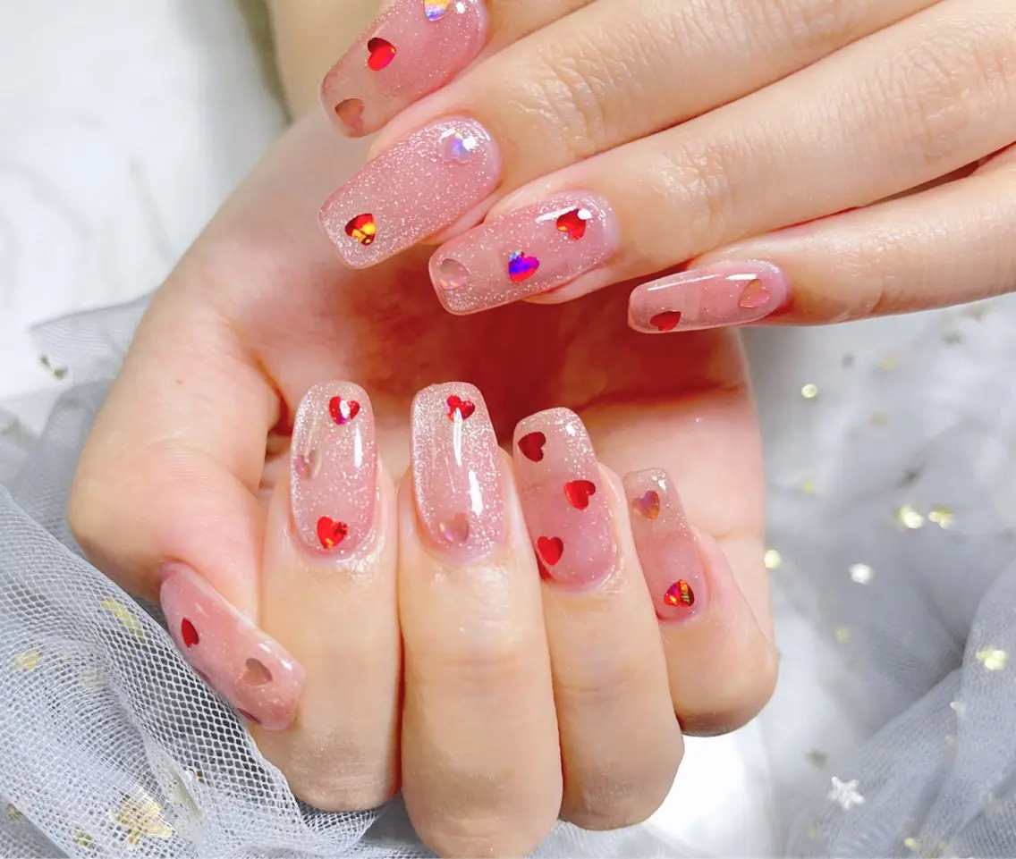 ネイル ハンドネイル 🎀ネイルサロン エクラYUI🎀のネイルデザイン