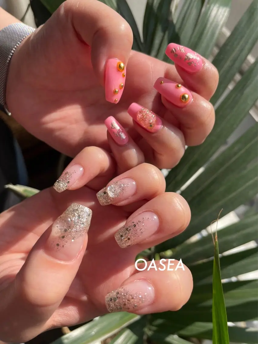 ネイル ハンドネイル 🌞💜 KAORI 🌴のネイルデザイン