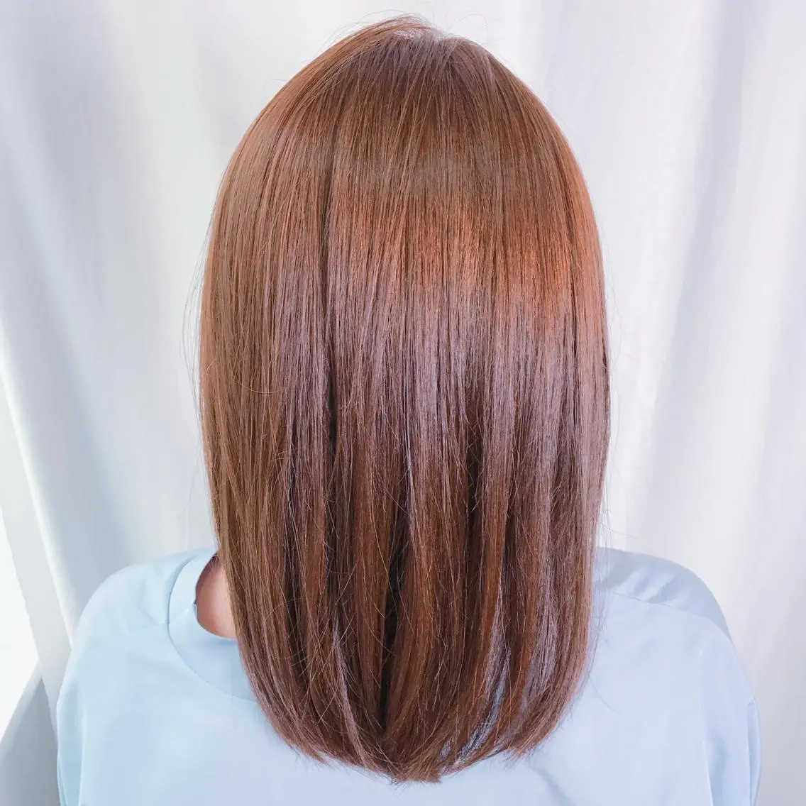 セミロング カラー ベージュカラー ハイトーンカラー ハイトーンベージュ イルミナカラー 🌈限定価格🌈 鈴木 瑛輔のヘアスタイル