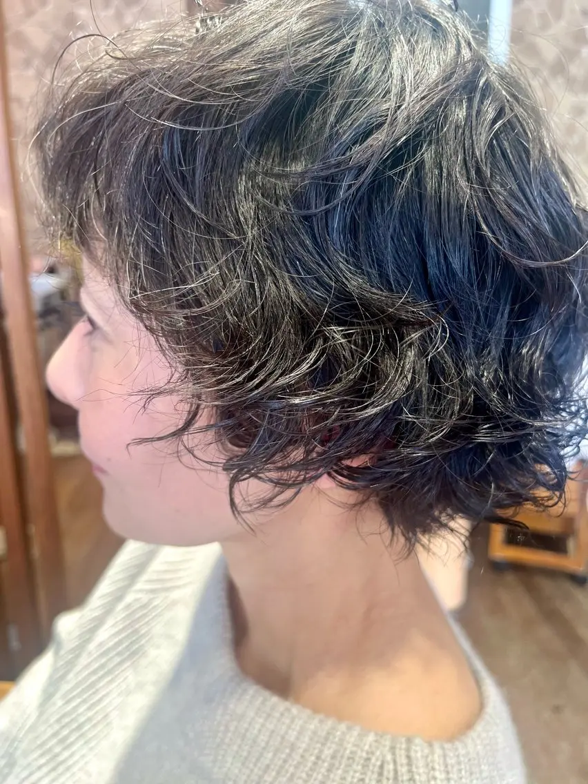 パーマ カット パーマ 遠山 祐樹のヘアスタイル