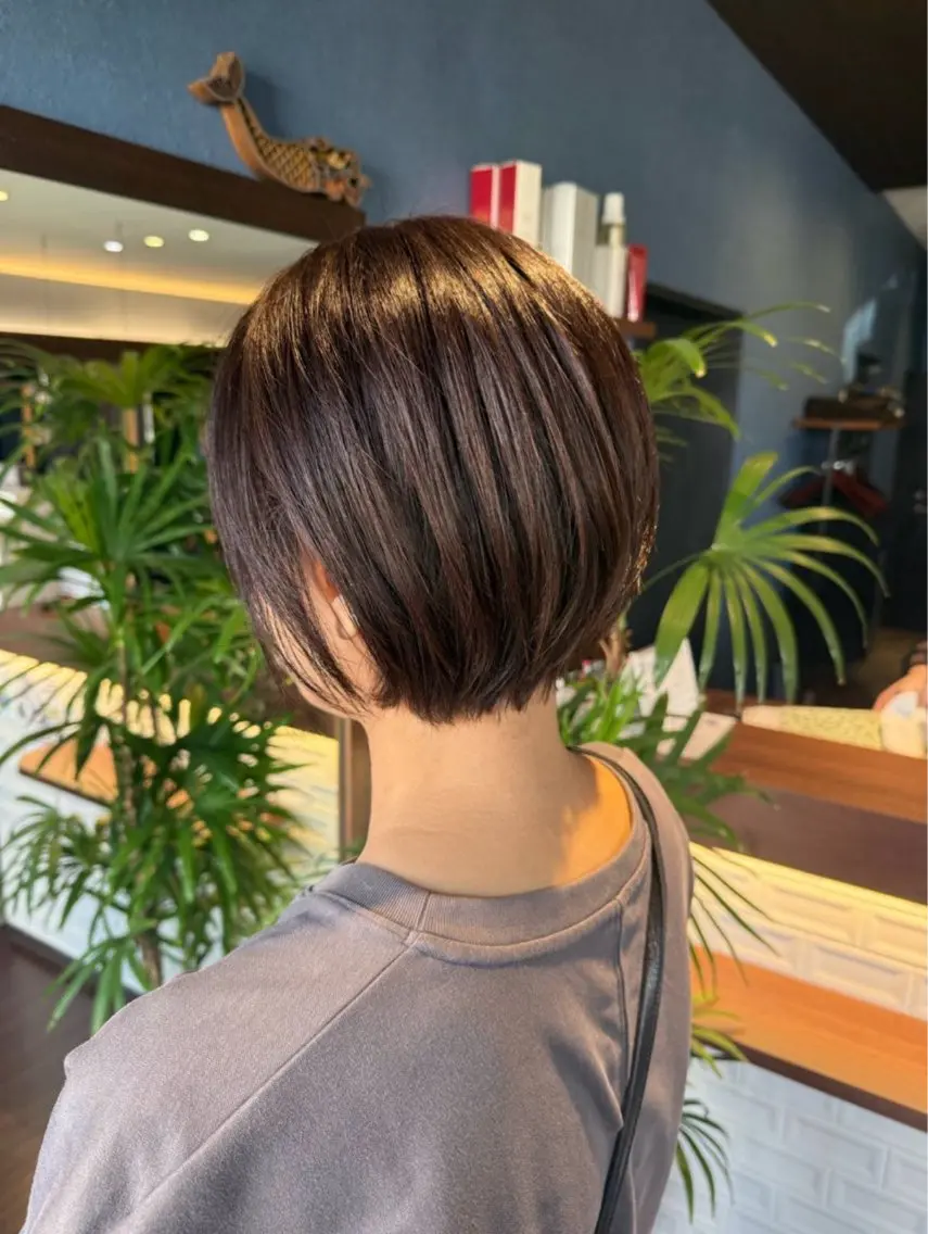 ショート カラー ショートヘア ヘアカラー 🎀Kubu🍀 Natsumu🎀のヘアスタイル