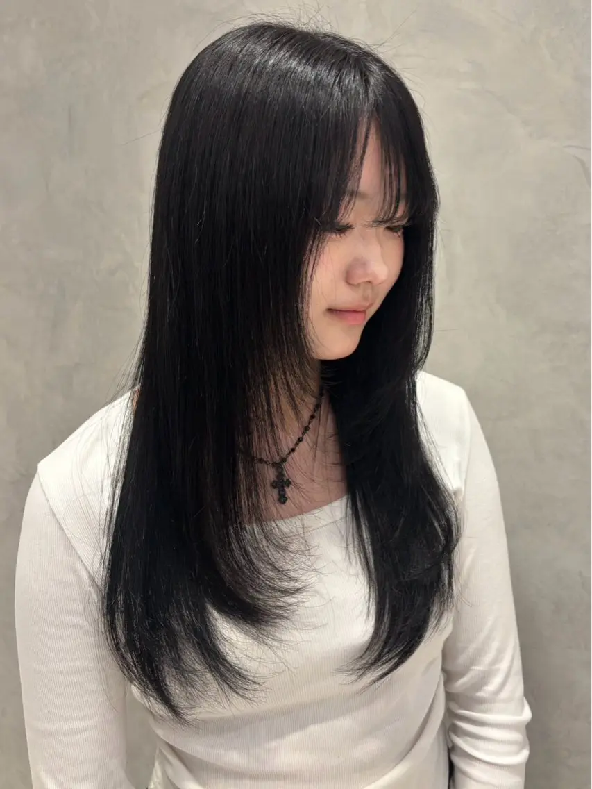 カラー ヘアカラー トリートメント Earth🎀 の んのヘアスタイル