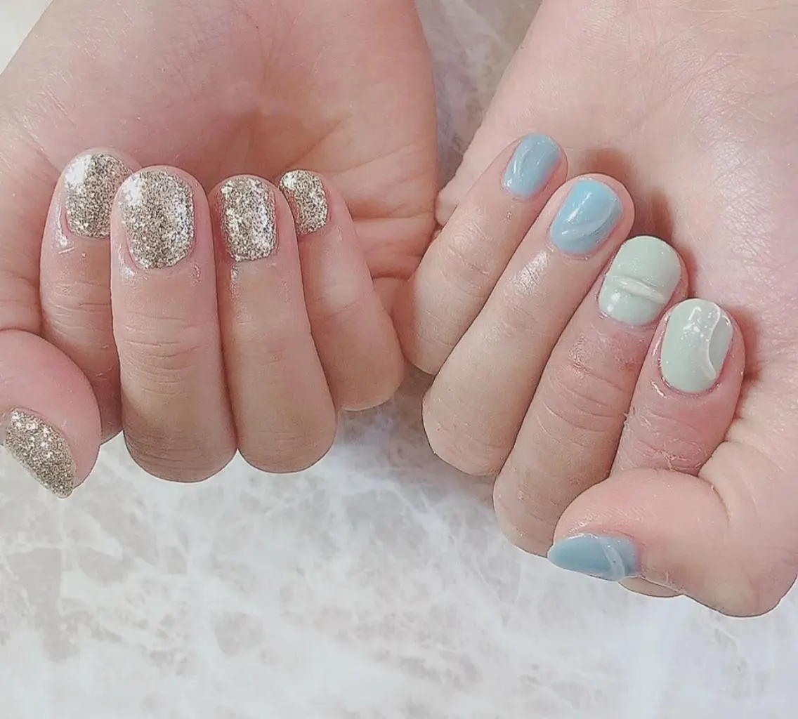 ネイル ハンドネイル OCEAN nail パラジェル　取扱い店のネイルデザイン