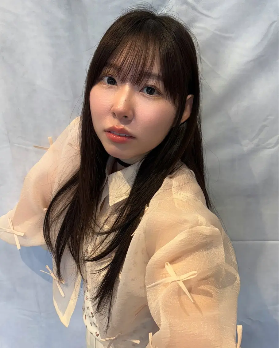 ロング カラー 透明感カラー 顔まわりレイヤー レイヤーカット カット ブリーチなしWカラー レイヤー/Rickyのヘアスタイル