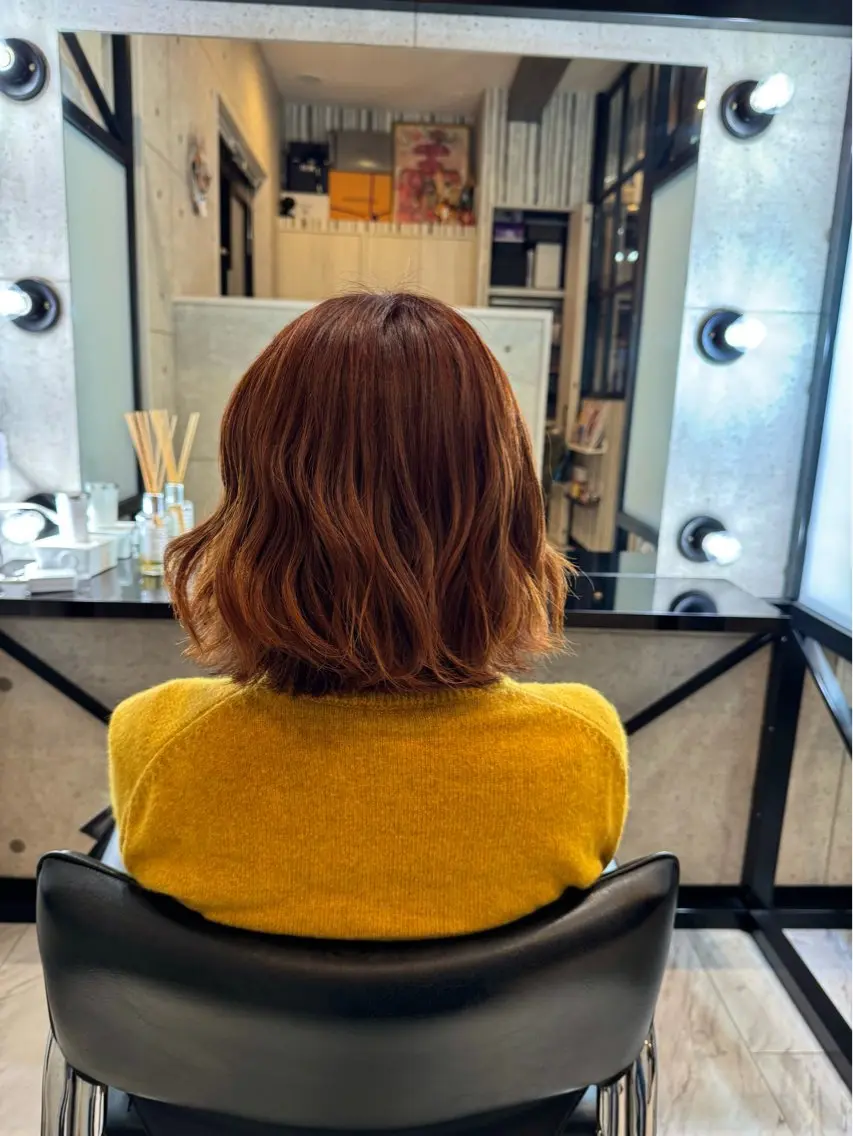 ミディアム ワダ マリのヘアスタイル