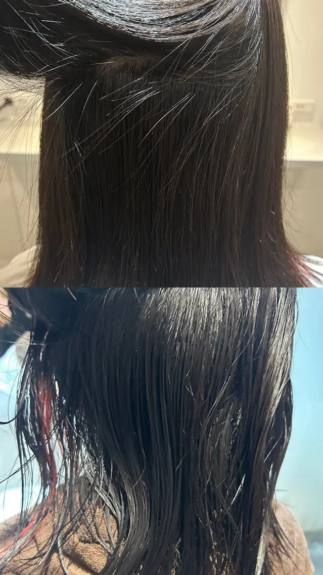 ロング 縮毛矯正 🎀suzuna 透明感colorのヘアスタイル