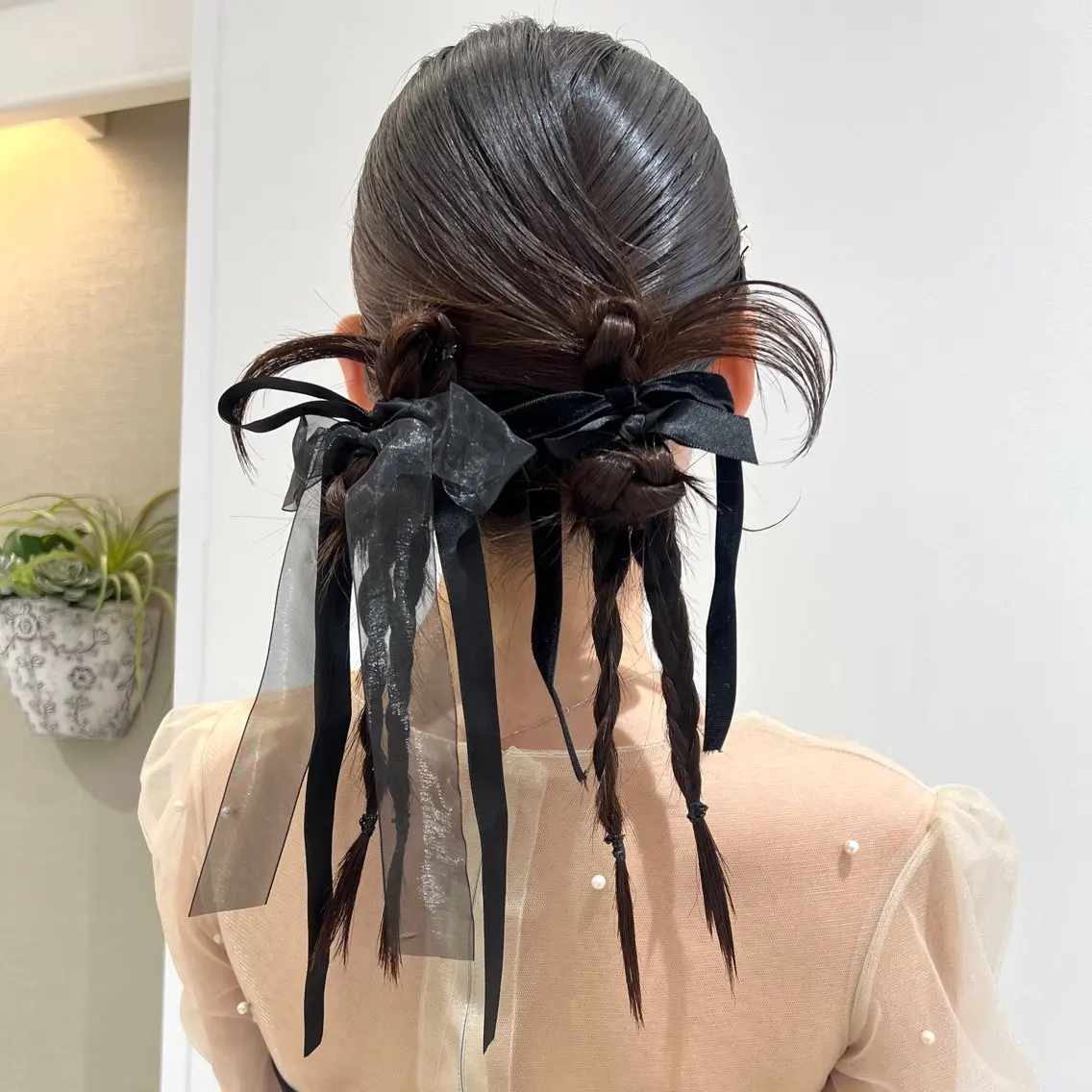 💒💍結婚式やパーティにオススメ【お呼ばれヘアセット⠀】💒💍の写真