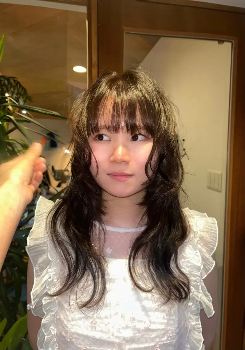 ロング カラー hinano 似合わせ/柔らか🫧のヘアスタイル