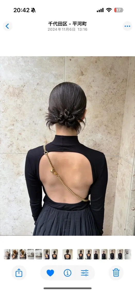 ヘアアレンジ ヘアセット たかや みなみのヘアスタイル