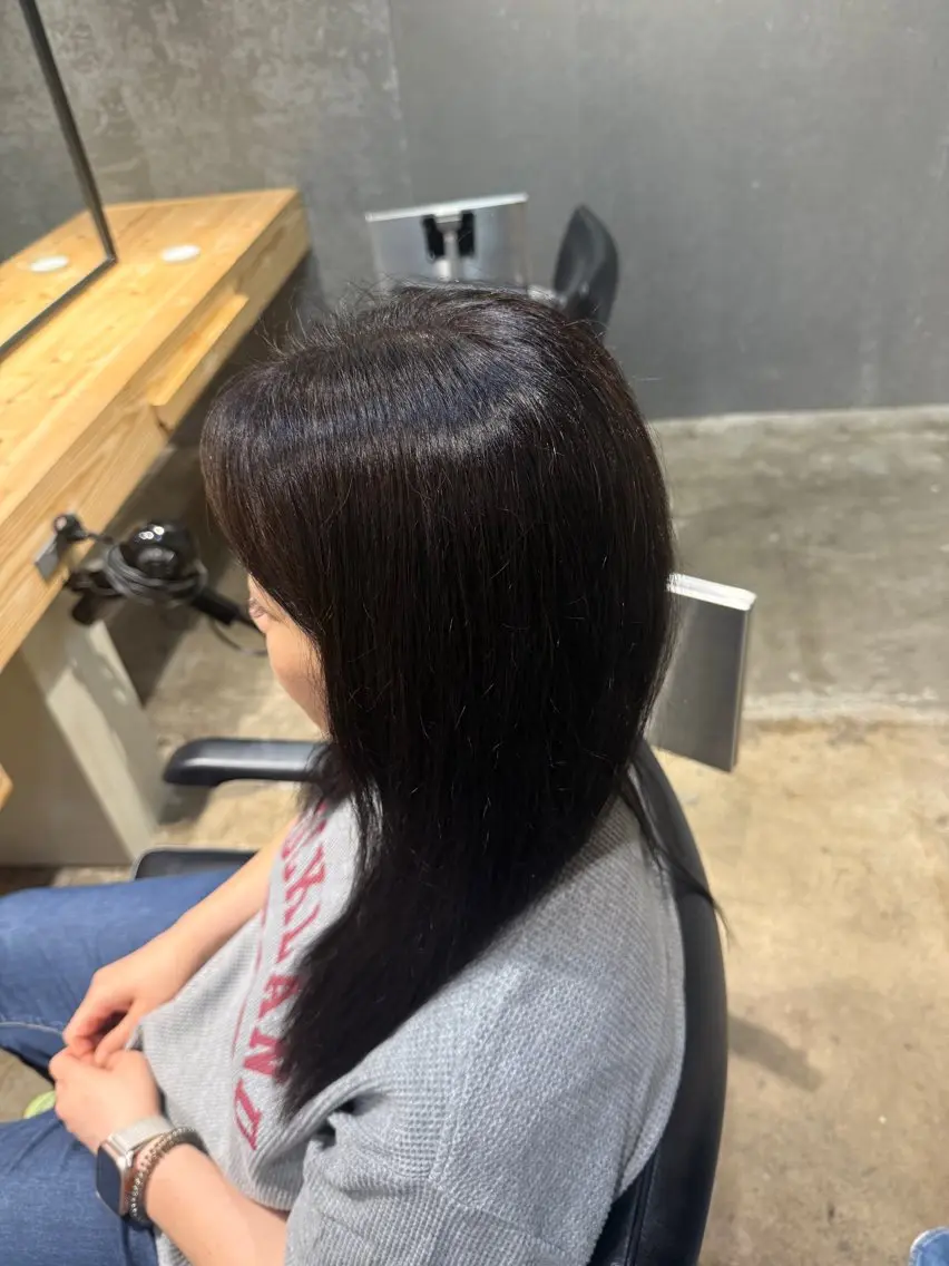 カラー 西村 颯世のヘアスタイル