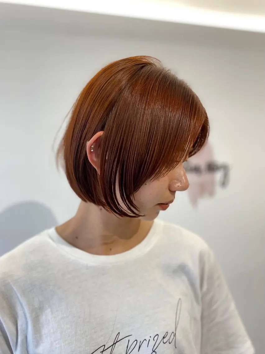 【期間限定価格✨】カット+オーガニックカラー+2ステップトリートメント🌈の写真