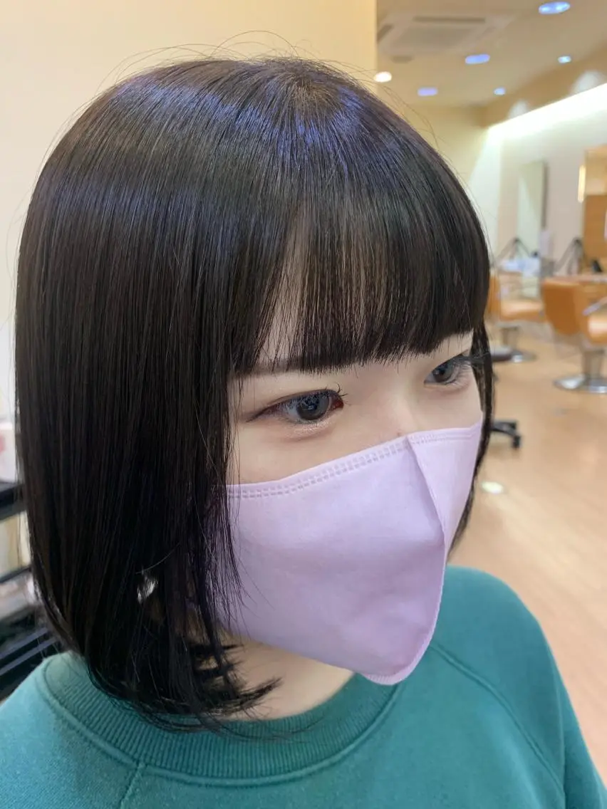 🧡カット+ポイント縮毛矯正+カクテルトリートメント🧡の写真