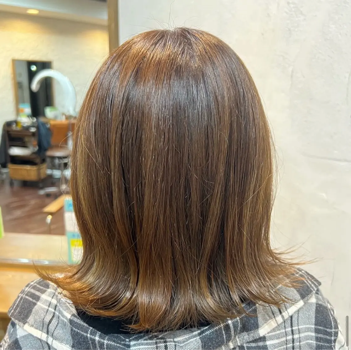 ミディアム こばやし あこのヘアスタイル
