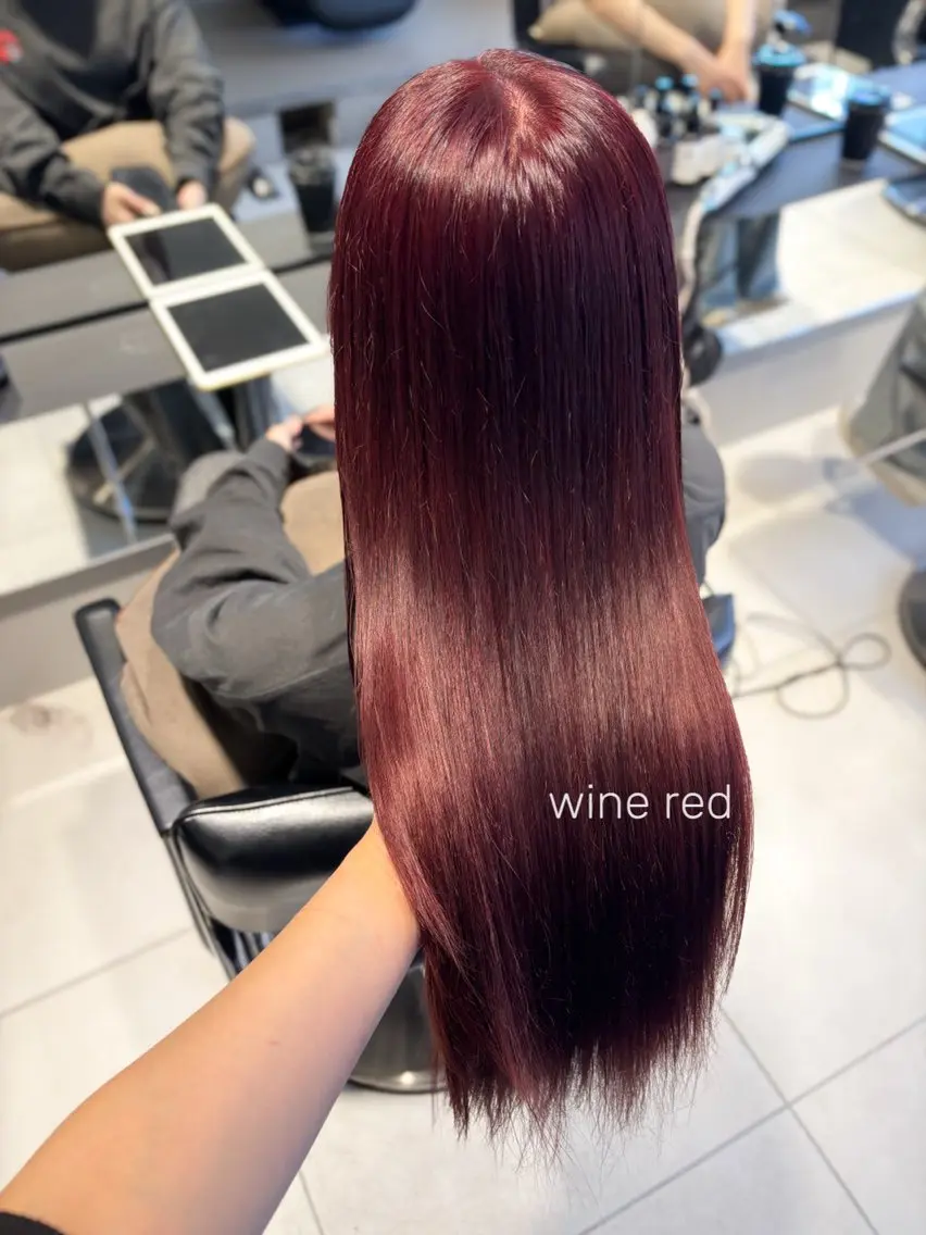 ロング カラー ブリーチ ダブルカラー ブリーチなしカラー ヘアカラー トリートメント ヘッドスパ ヘアセット 柔らかgirly/ レイヤー/yuiのヘアスタイル