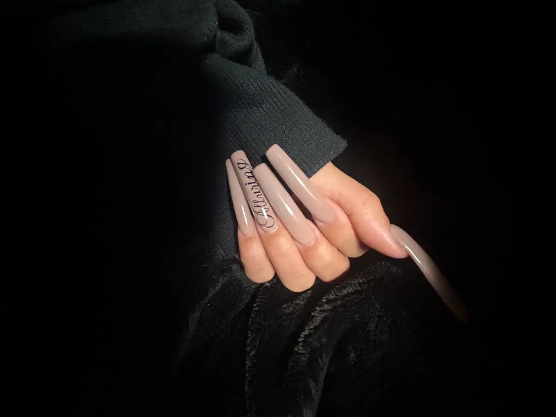 ネイル ロングネイル ⛓Miyu ⛓のネイルデザイン
