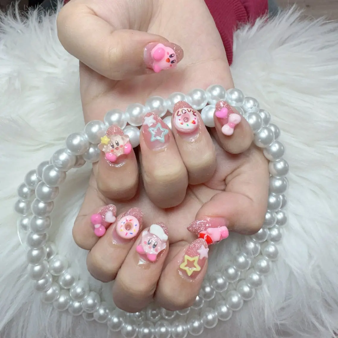 ネイル ハンドネイル 🎀nana🫧 ワンホンネイル🎀のネイルデザイン