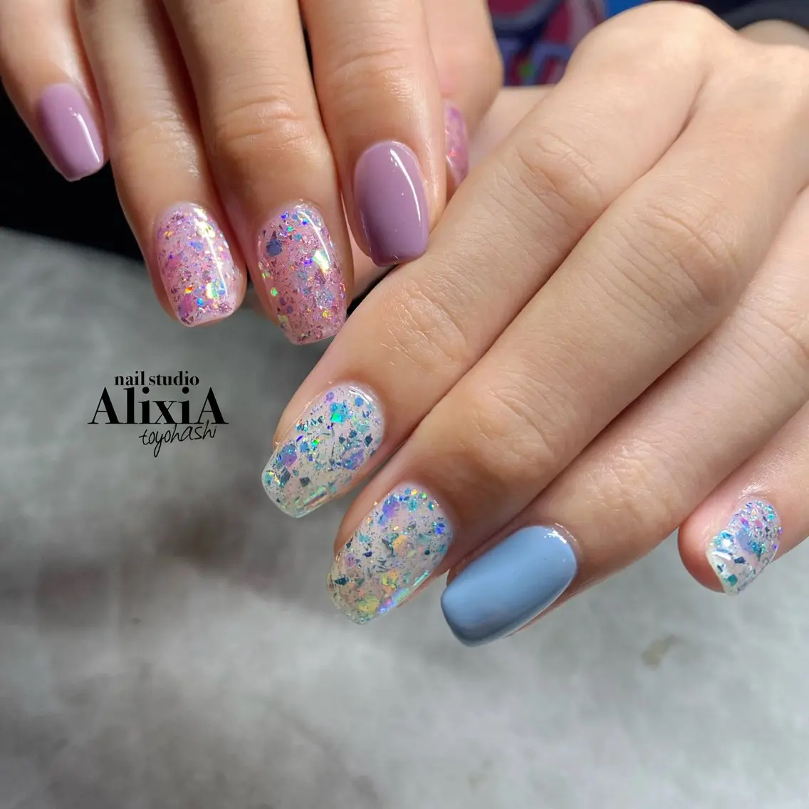 ネイル ハンドネイル AlixiA ゆみのネイルデザイン