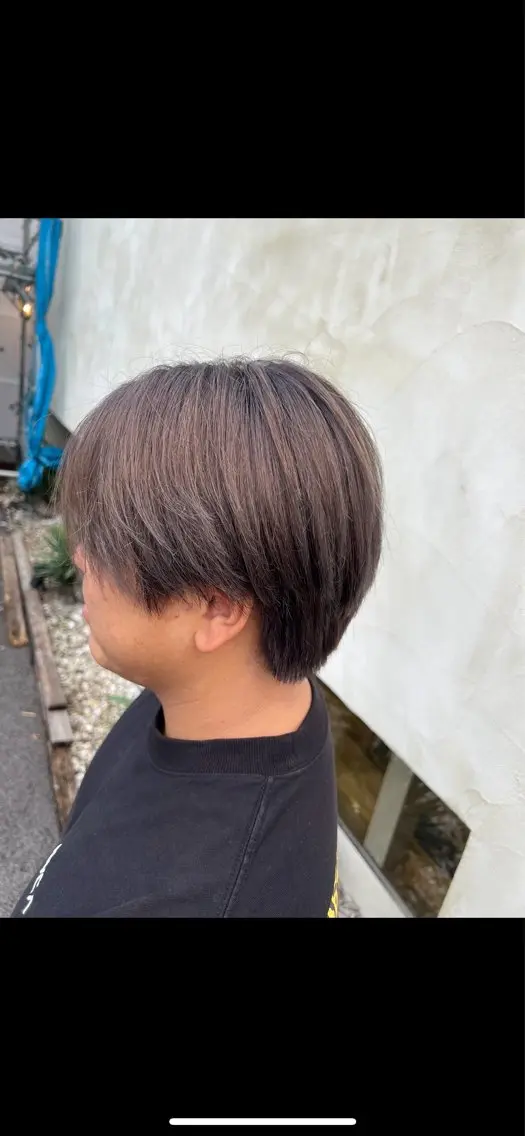 カラー メンズ 野沢 亜美のヘアスタイル