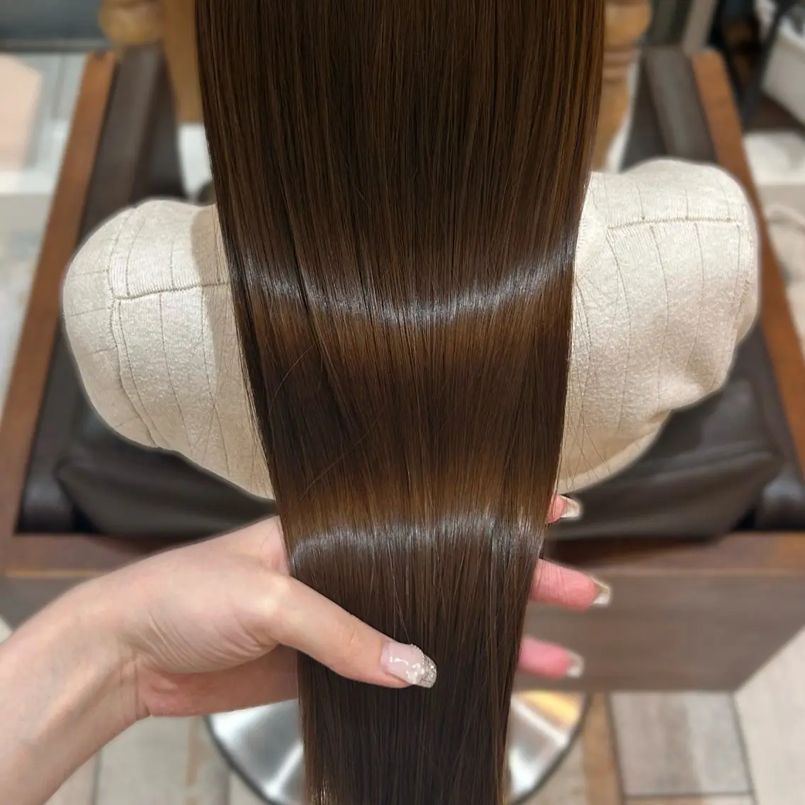 ロング トリートメント Rion/渋谷 /ブリーチなしカラーのヘアスタイル