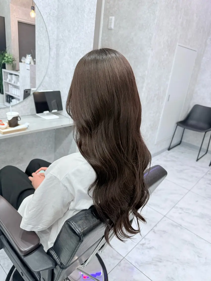 ロング カラー 🌺ハイトーン🌺 矢葺 なぎさ🌺🌺のヘアスタイル