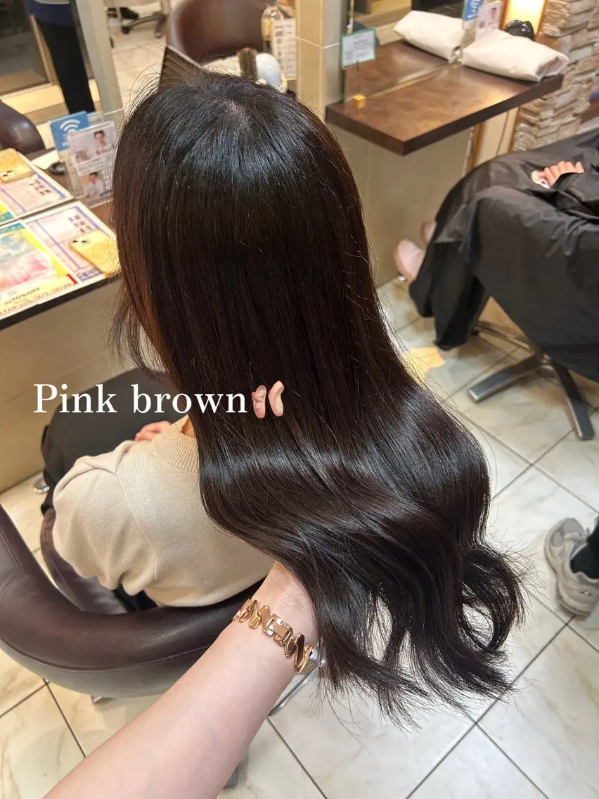 【🌟当日限定🌟】透明感カラー➕ミルボントリートメント🍬💜[指名料込み👌🏻]の写真