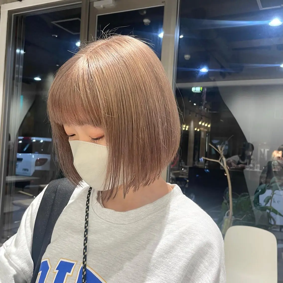 ショート カラー カット ヘアカラー トリートメント ☀️海外レイヤー 🇺🇸/ヒナコのヘアスタイル