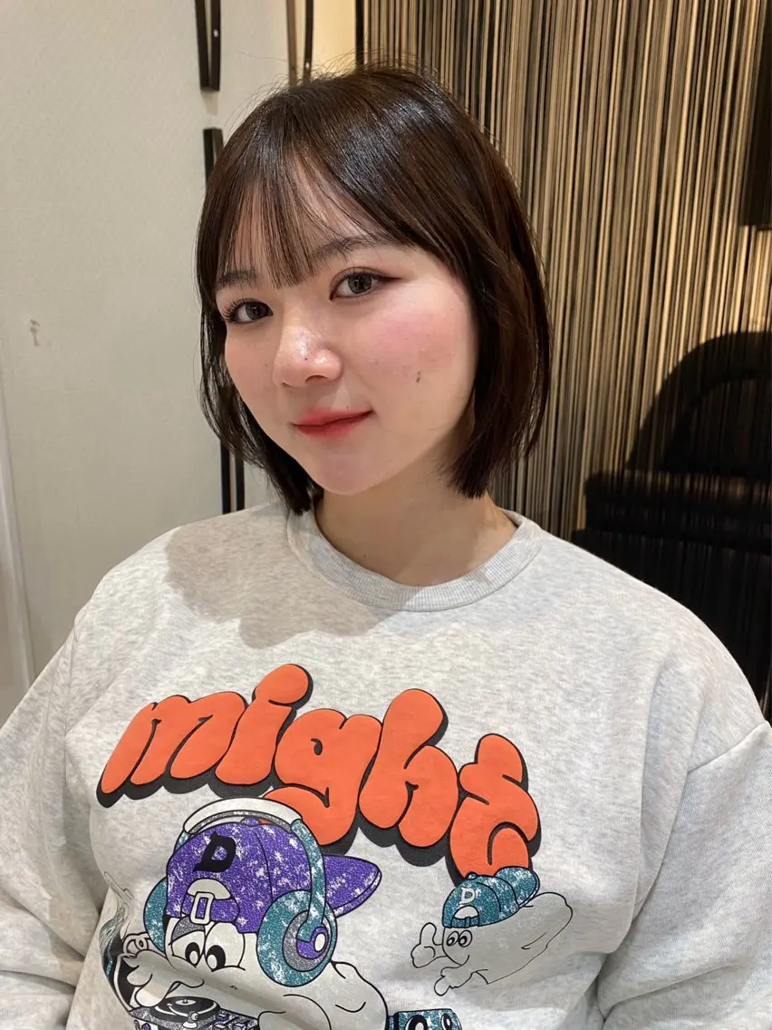 ショート カラー カット ヘアカラー トリートメント mai / linoah˚✧のヘアスタイル