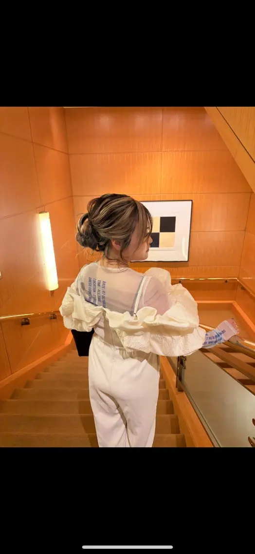ロング ヘアアレンジ 着付け natsumi🍀艶 カラー/美髪縮毛のマツエク・マツパデザイン