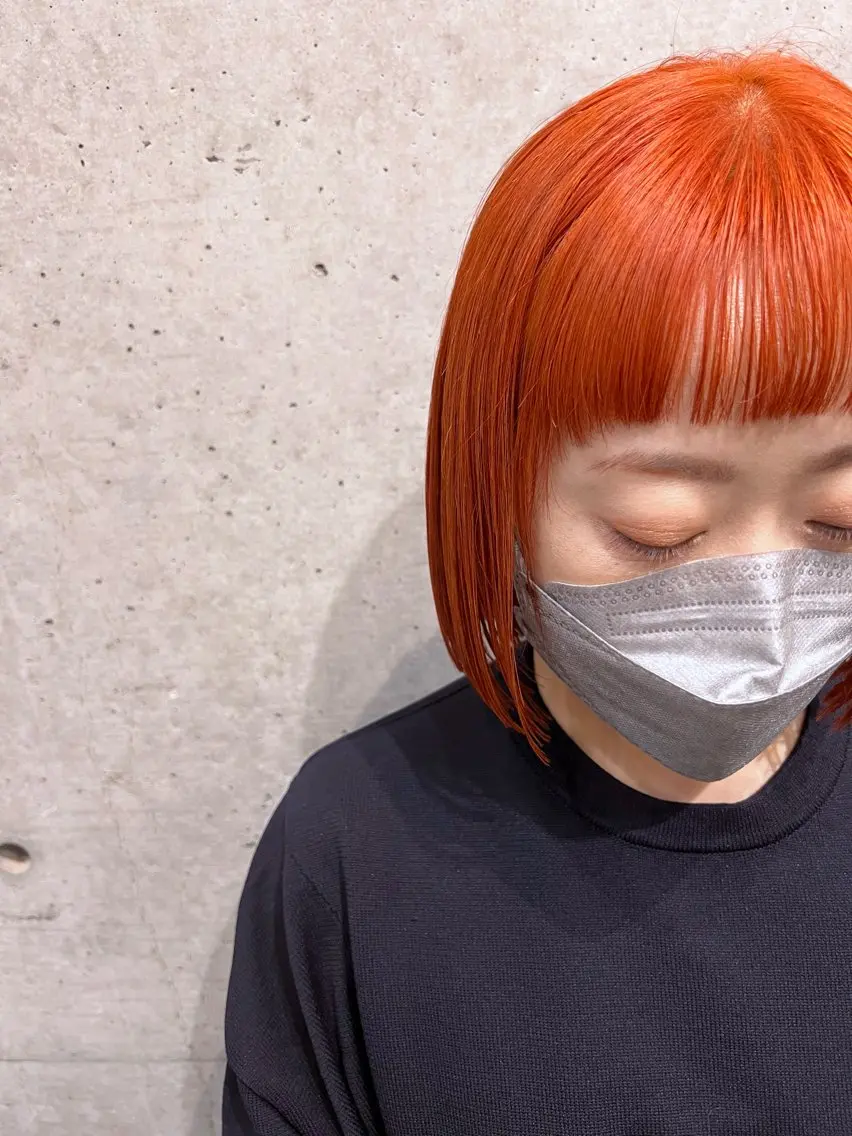 ショート カラー ダブルカラー トリートメント OAK 中目黒のヘアスタイル