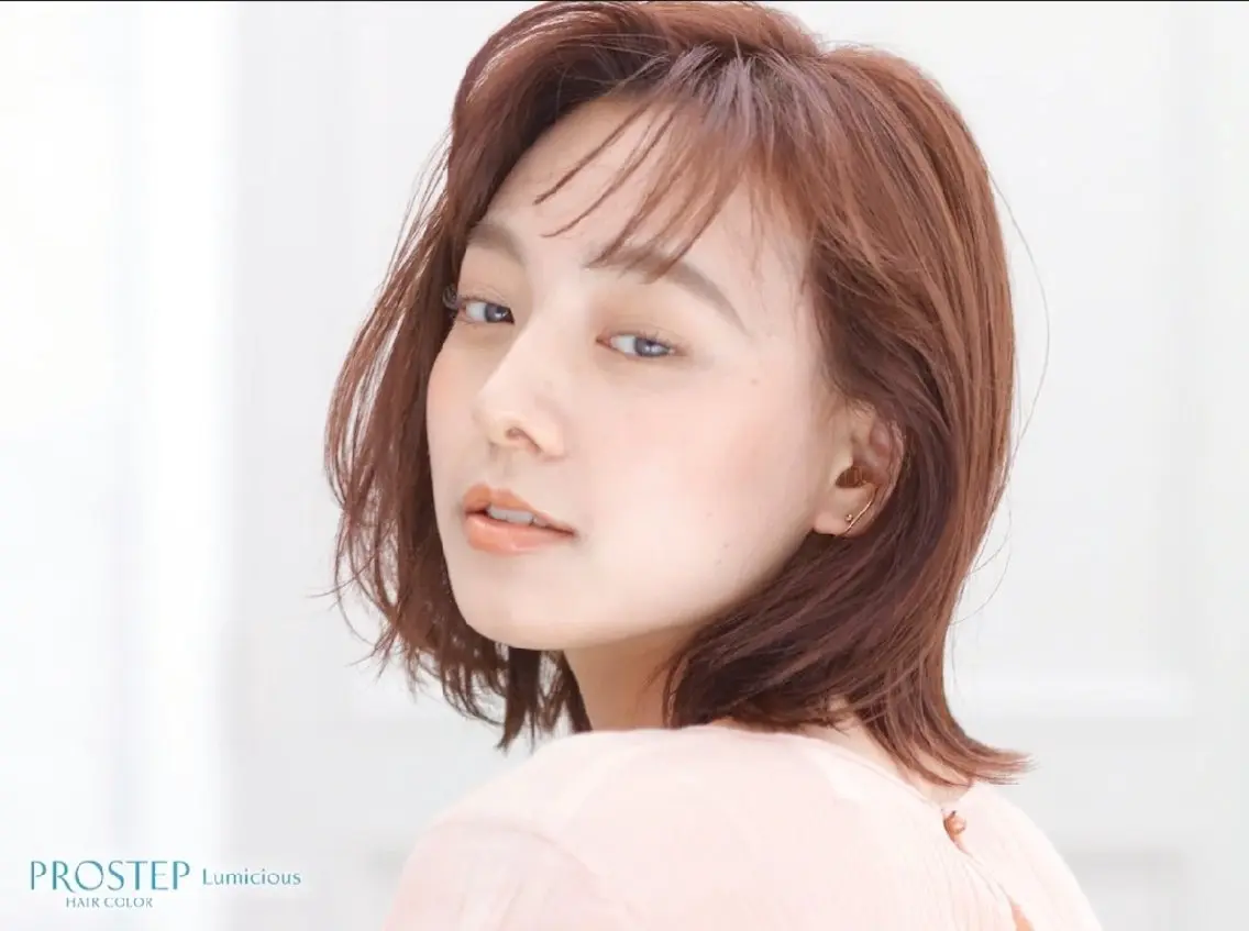 カラー 透明感カラー グレージュ オレンジ ✂ 大通の美容室 ✂ Ｋ Ａ Ｉのヘアスタイル