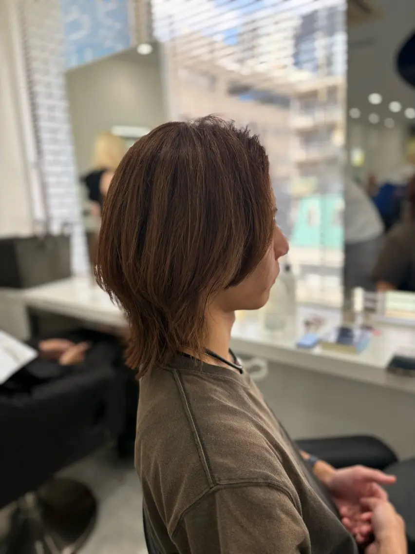 カラー メンズ カット ヘアカラー トリートメント 韓国メンズヘア 🪽maika🪽のヘアスタイル