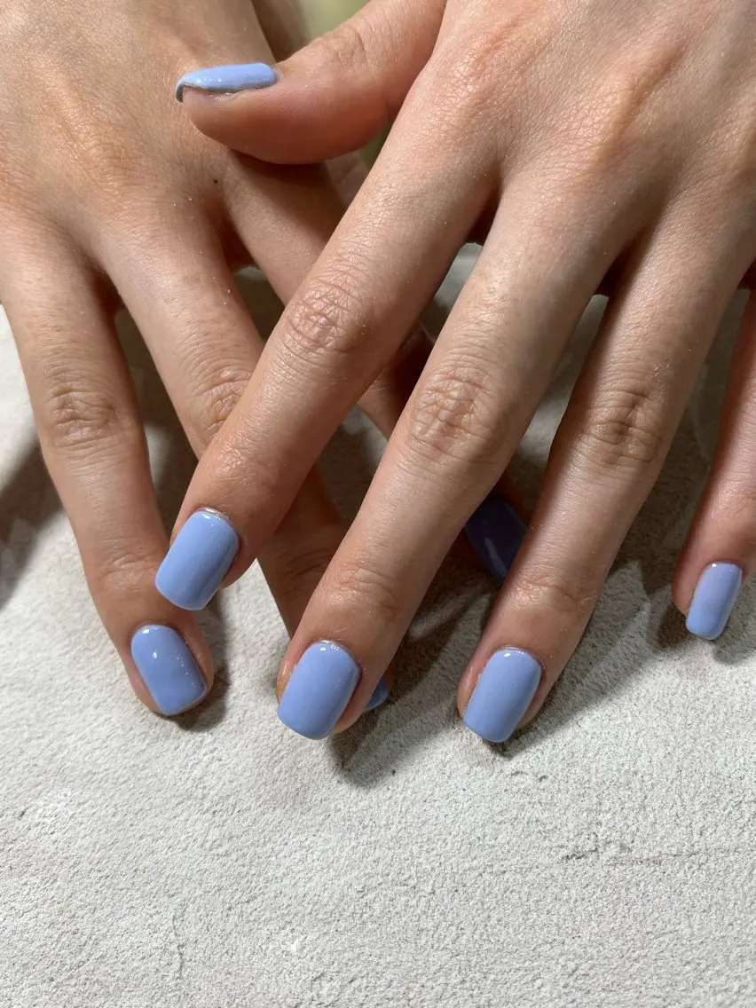 ネイル ワンカラーネイル Hi' nail yunaのネイルデザイン